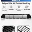 YUWUTF Front Bumper Grille Compatible with 2011-2013 Toyota Corolla Direct Replacement for 5311202280 TO1036125