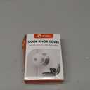 Mom's Choice Gold Awards Winner - EUDEMON 4 Pack Baby Safety Door Knob Covers Door Knob Locks(Not Suit for All Door Knobs)