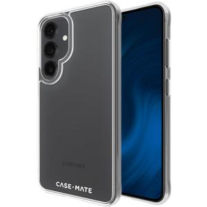 Case-Mate Tough Samsung Galaxy S25 Case [Wireless Charging] Rugged Phone Cover with 12ft Drop Protection - Anti-Yellowing Heavy Duty Protective Case for Samsung Galaxy S25 6.2" - Clear