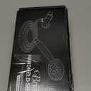 High Pressure Handheld Shower Head Briout 5-Settings Powerful Water Spray Shower Head against Low Pressure Water Flow with Stainless Hose and Adjustable Mount (Silver)