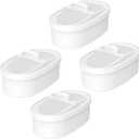 Replacement Filter for Waterdrop WD-PF-01A Plus, Reduces PFOA/PFOS, Chlorine, Compatible with Waterdrop Pitchers, Lasts 3 Months or 200 Gallons, Pack of 4