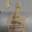 Beeveer 10 Pcs Easter Bunny Money Holder for Cash Gift Wooden Rabbit Gift Cards Cash Holder for Basket Stuffers Easter Holiday Hunting Money Tree Ornaments Table Centerpiece Decorations