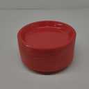 WELLIFE Red Party Plates 9 Inch -150 Count, Plastic Disposable Plates for Dinner Party Easter Mother's Day