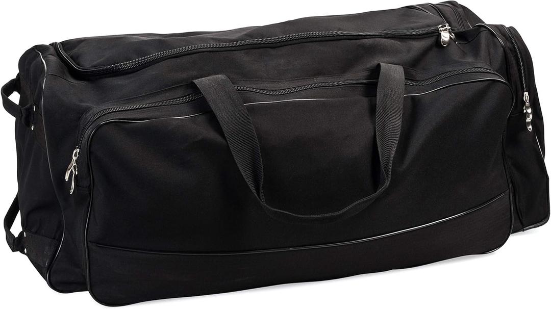 Champion Sports Wheeled Equipment Bag  Large Rolling Sports Gear Bag for Baseball, Football & Travel
