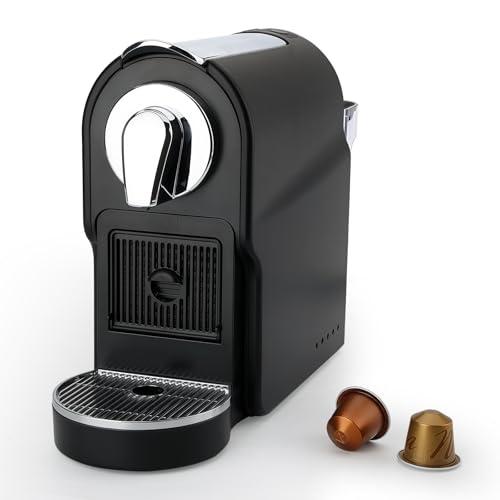 Heyuri Mini Espresso Machine for Nespresso Original Pods, 20 Bar High Pressure Pump for Espresso and Lungo, One-Touch Operation, 22oz Removable Water Tank