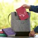 KJV Holy Bible, Compact Faux Leather Red Letter Edition - Ribbon Marker, King James Version, Pink (KJV Compact Editions)