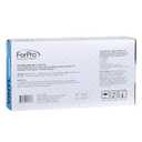 ForPro Disposable Vinyl Gloves, Clear, Industrial Grade, Powder-Free, Latex-Free, Non-Sterile, Food Safe, 2.75 Mil. Palm, 3.9 Mil. Fingers, Large, 100-Count (L)