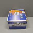 TOJIO A Pair of H4656 Super Vision Crystal Headlight, Halogen Sealed Beam Headlight, (5square,127mm), Replaces# H4656 (a pair)