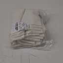 NICETOWN Flax Linen Blend Curtains for Bedroom, Vintage Grommet Top Semi Sheer Curtain Drapes Privacy Assured Window Treatment Light Reducing for Living Room, Off White, W55 x L63, Set of 2 (Cream)