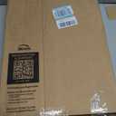 Bemis 500EC Durable Wood Toilet Seat with Easy Clean Hinges, Made in USA, Round, Bone
