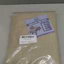 H.VERSAILTEX Linen Textured Table Cloths 60 x 120 Inch Premium Solid Tablecloth Spill-Proof Waterproof Table Cover for Dining Buffet Feature Extra Soft and Thick Fabric Wrinkle Free, Taupe