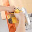 Circular Saw Guide Rail, 100-Inch Straight Edge Clamp