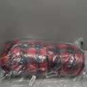 BEDELITE Flannel Sheets Queen Size Bed Set, Luxury Red and Black Plaid Christmas Bedding Set, Super Soft & Warm Fuzzy Fleece Sheets 4 Piece(Include Fitted Sheet, Flat Sheet, 2 Pillowcases)