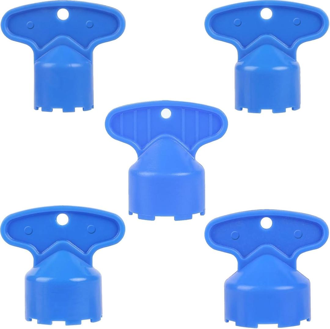 BOETOADG 5 Pcs Faucet Aerator Key Removal Wrench Tool with 5 Sizes M16.5, M18.5, M21.5, M22.5, M24 Recessed Aerator Key Sink Aerator Wrench for Bathroom Kitchen Sink Faucet Aerator Removal Tool