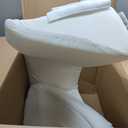 Vekkia King Bed Wedge Pillow for Headboard Gap/Bed Gap Filler/Mattress Wedge to Fill 0-6" Gap Between Headboard and Mattress (White 76"x10"x6")