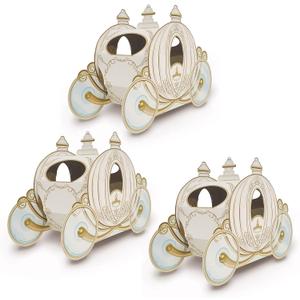 3-D Carriage Centerpiece Pack of 3