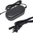 AC Power Supply Adapter Charger for Canon ZR800 ZR830 ZR850 ZR900 ZR930 ZR950 ZR960 - Replacement for CA-590, US Plug