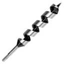 1-1/2 Inch x 12 Inch Long Auger Drill Bit for Wood, Hex Shank Ship Auger Drill Bit for Soft and Hard Wood, Plastic, Drywall and Composite Materials