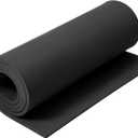 AMZQNART EVA Foam 8mm, Cosplay Foam 16 x 59in (6.5sqft) Black, Suitable for Large Cosplay Modeling, DIY Projects, Crafts, Ultra High Density 90 kg/m3