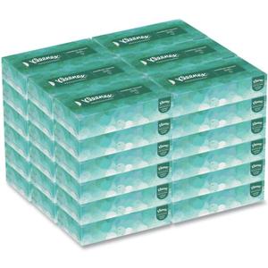 Kimberly-Clark Professional Facial Tissues in Pop-Up Dispenser Box, 100 Sheets Per Box, 36 Boxes per Carton (21400)