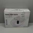 Ionic Foot Bath Detox Machine, Portable Foot Detox Machine Ion Cleanse Bath System with Stroage Bag, 100 Spa Liners, Spa at Home Detox