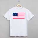 American Flag Tee Shirt Women Men T-Shirt S