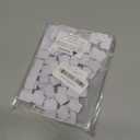100PCS 1:12 White Book Miniatures Set, Mini Blank Book Dollhouse Tiny Notebook Toy for Mini House, DIY Crafting