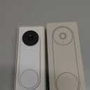 Google Nest Doorbell (Wired, 3rd Gen) - 2K Video and Gemini, Live View, Night Vision, 2-Way Audio - Works with Google Home - 2025 Model - Snow