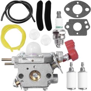 Anxingo 753-06288 Carburetor for TroyBilt TB35EC TB2044XP TB2040XP TB2MB TB430 Murray M25B M2560 MS2550 MS2560 M25B Remington RM430 Leaf Blower Craftsman 316791020 316795860 Replaces Zama C1U-P27 Carb