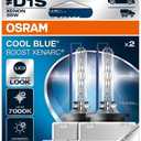 OSRAM XENARC Cool Blue Boost, D1S, Xenon Headlight Lamps, 7000K, Hanging folding box (2 lamps), offroad use only