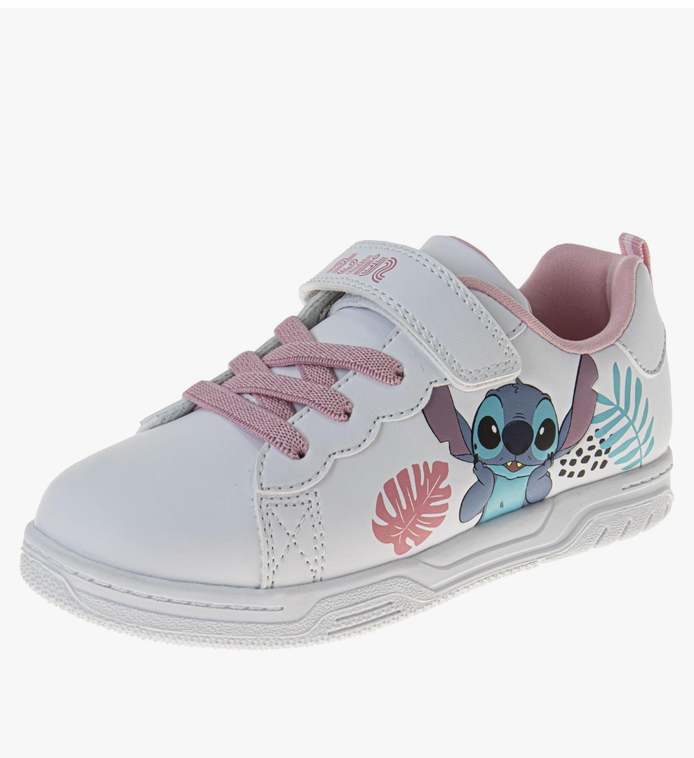 Disney Lilo & Stitch Sneakers Lace Up Lightweight Breathable - Stitch Shoes for Girls and Women Size 12