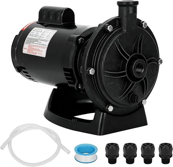 EC-LA01N 3/4 HP Single Speed Pool Booster Pump, 110V/230V Dual Voltage, Compatible with Pentair Polaris 280, 380, 3900 Pressure Side Pool Cleaners, Includes Hose & Adapter, Replace LA01N PB460, 60Hz