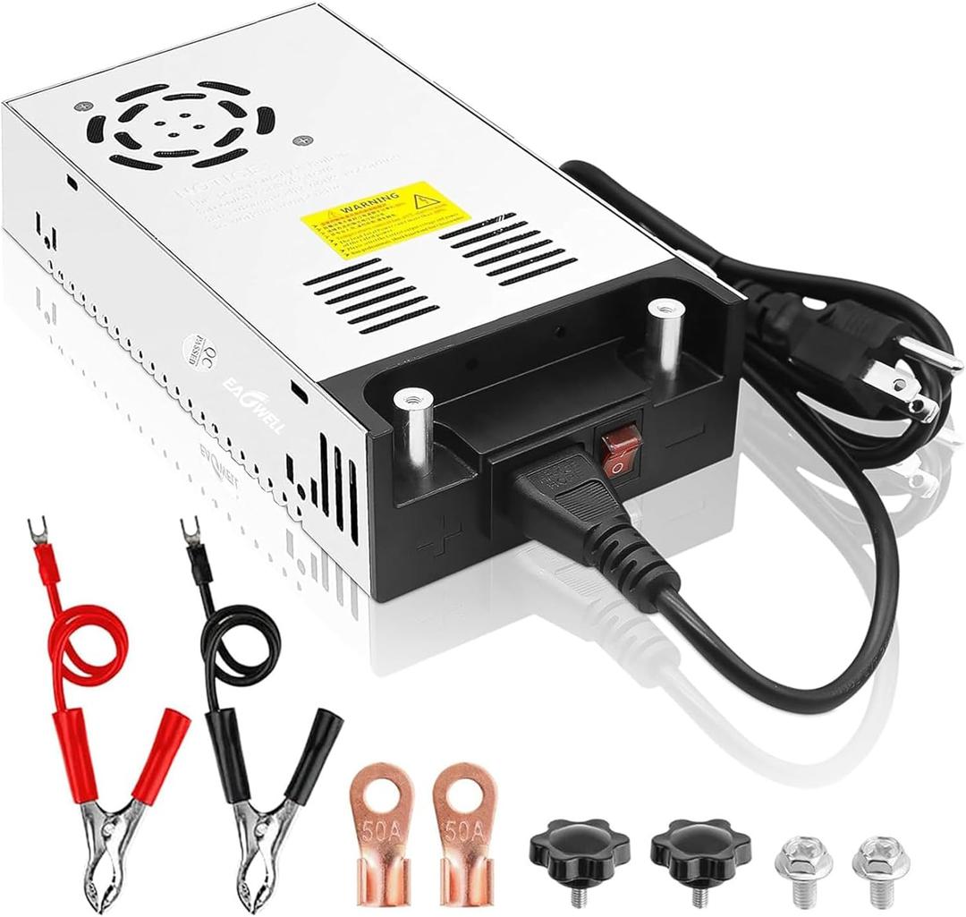 110V to 12V Converter: Universal SMPS AC to DC Converter 360W Switching Power Supply Transformer Adapter for RV,Pump,LED Strip, LCD Monitor