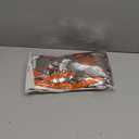 Thanksgiving Decorations Backdrop, 2 Pack Orange Maple Leaves Pattern 3.3 x 6.6 Ft Foil Fringe Curtains Streamers for Thanksgiving Friendsgiving Fall Autumn Harvest Photo Booth Props Home Party Decor