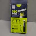 Philips Norelco for Face + Body, Electric Beard Trimmer, Shaver and Groomer, 5in1 Adjustable Comb, 1x Body Kit, Model QP2834/70, Black/Lime Green