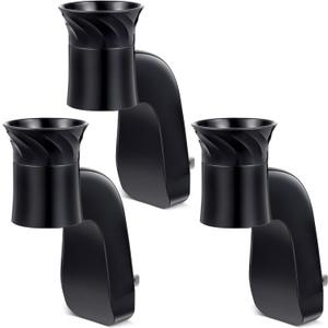 3 Pack Wall Fragrance Plug in Compatible with Bath and Body Works WallFlower Refills, ETL Certified, Rotatable, Precise Scent Adjustable Fragrance Control Diffuser Plug for Home, Office (Black)