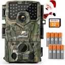 usogood Trail Camera,4K 48MP Game Camera with 8 Batteries&32GB Card,Trail Cameras with Night Vision Motion Activated Waterproof IP66, 120 Detection Angle,2.0Screen Trail Cam for Wildlife Monitoring