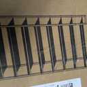 Nunsino Shoe Rack,10 Tier Metal Shoe Organizer,Max Holds 50 Pairs,Heavy Duty Shoes Shelf for Garage, Entryway, Closet,Black