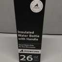 POWCAN 26 oz Insulated Water Bottle with 2-in-1 Straw and Spout Lid, Keep Cold 24H, Leak-Proof, Fits in Car Cup Holder, Stainless Steel Water Bottle for Sports, Travel, and School (Dark Knight)