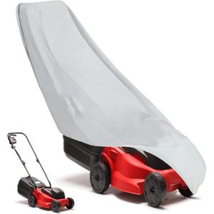 Push Lawn Mower Cover, Walk Behind Lawn Mower Covers Waterproof Heavy Duty, 600D Outdoor Push Mower Cover Universal with Storage Bag for Greenworks, EGO, Craftsman, Honda and More