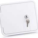 LCGP RV Access Door Electrical Cord Trailer Power Cord Cable Hatch Camper Hose Storage Door Compartment W 7-1/2 inch, H 6-1/2 inch