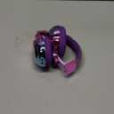 QearFun Kids Bluetooth Headphones, 60H Playtime, 74/85/94dB Safe Volume Limit, Metallic Gradient Wireless Headset with HD Mic, Fast Charging, Foldable, Wired 3.5mm Mode for School/Tablet/Travel (Purple)