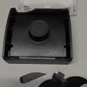 Mr. Pen- Pop Up Note Dispenser, 3" x 3", 2 Pack, Black Base, Clear Top, Sticky Note Dispenser, Sticky Note Holder for Desk