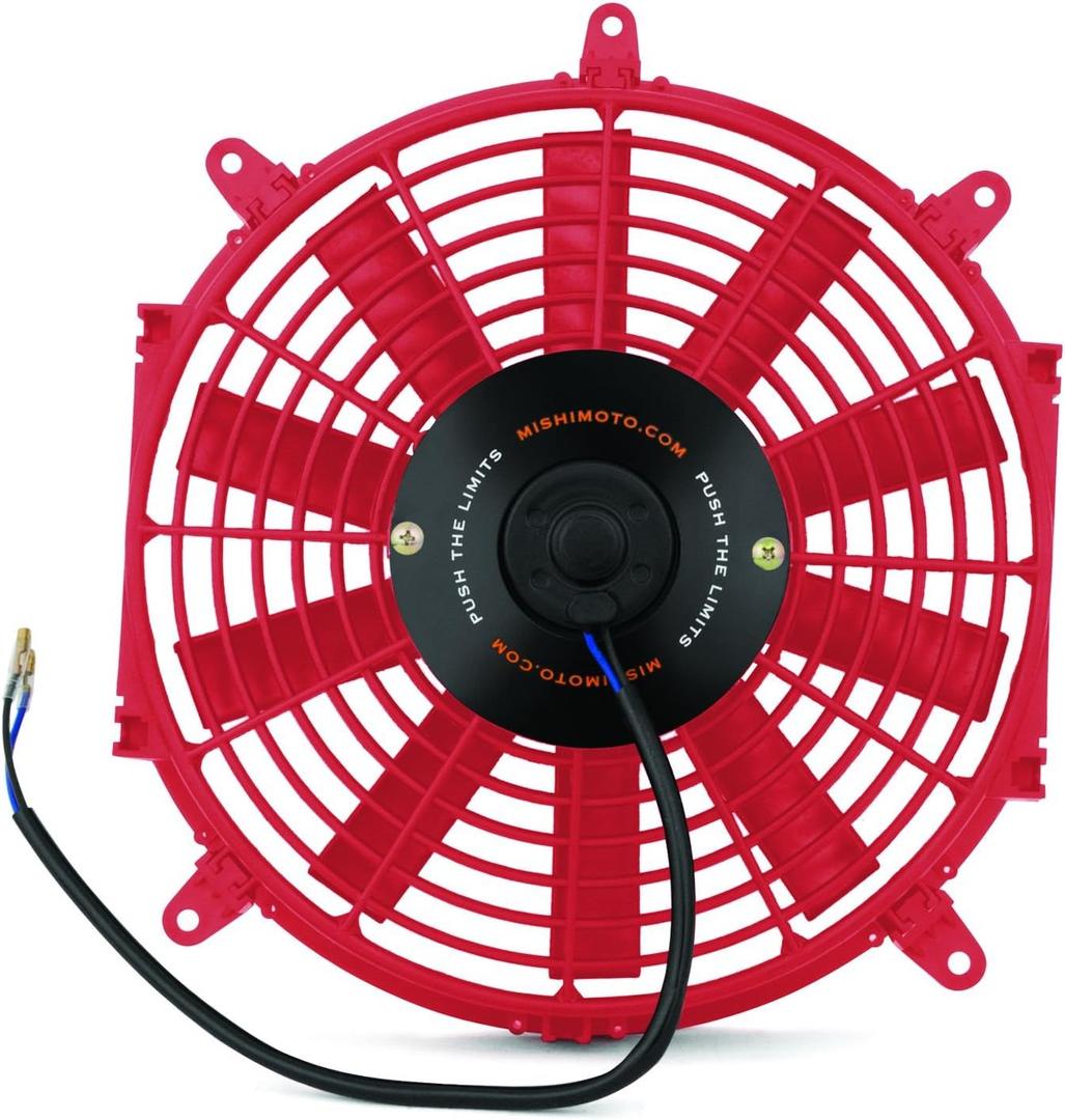 Mishimoto MMFAN-12 Slim Electric Radiator Fan, 12" Universal Fit, 12.25 Volts