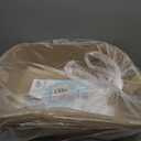 Kitty Sift Disposable Cat Litter Box Jumbo, 6 Count, Durable and Portable for Travel and Home, Eco-Friendly Disposable Litter Box Controls Odor