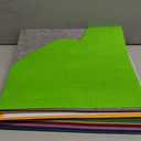 flic-flac 42pcs 12 x 12 inches (30cm*30cm) Felt Fabric Sheet Assorted Color Felt Pack DIY Craft Squares Nonwoven