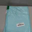 iMaylex Soft 100% Egyptian Cotton Zipper Closure Pillowcases, Cozy and Lightweight Pillow Case, Set of 2, Cyan, King, 20" x 36"