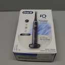 Oral-B iO Deep Clean + Protect Rechargeable Electric Toothbrush, Black, iO Series 7, 2 Replacement Brush Heads, Charging Travel Case