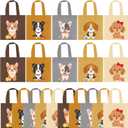 20 PCS Dog Party Favor Bags Puppy Non-Woven Gift Bags Treat Gift Bags For Kid Birthday Party Dog Theme Party Baby Shower Goodie Bags Supplies