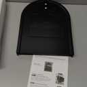 Mailbox Door Replacement Brick Mailbox Door,8 Inch (Width) by 10 Inch (Height) Snap-in Replacement Mail Box Door for Brick Standard Curbside Mailboxes